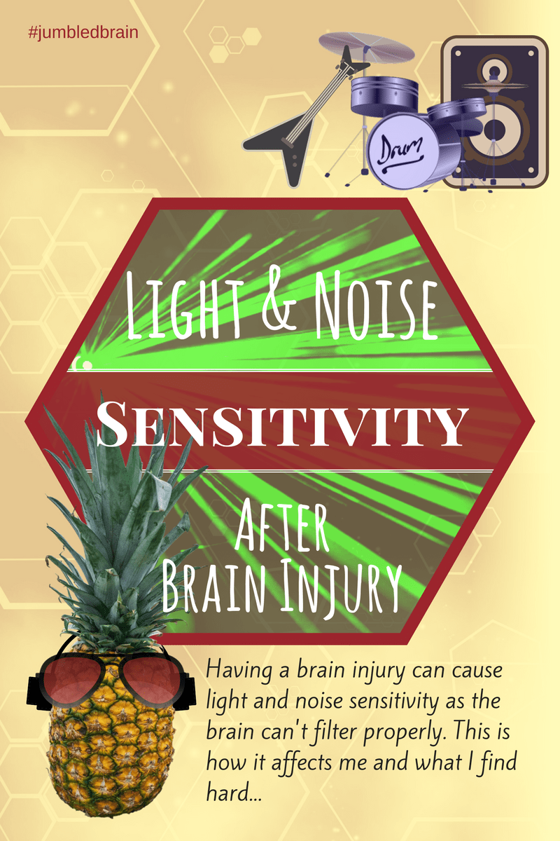 Light and Noise Sensitivity Jumbledbrain